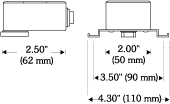 Dimensions for TE-704-B
