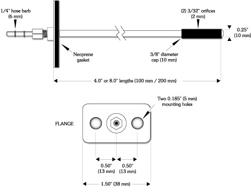 Dimensions for A-520