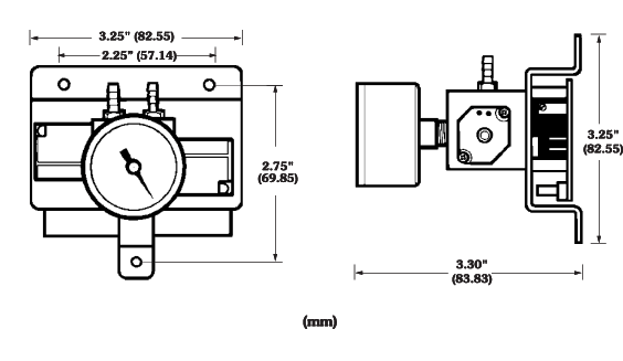 Dimensions for EP-321