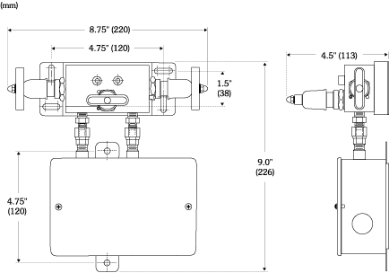 Dimensions for PR-283