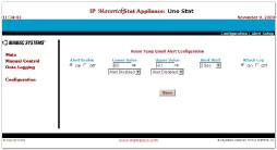 MaverickStat Configuration:  Email Alert Setup