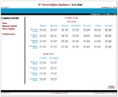 MaverickStat Configuration:  Time Schedule Setup