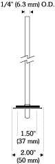 Dimensions for TE-701-A and -B
