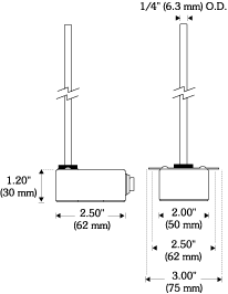 Dimensions for TE-702-A