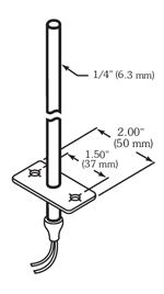 Dimensions for TE-701-A and -B