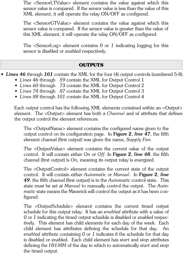 Parsing Maverick XML Data and Remotely Controlling Outputs page 5