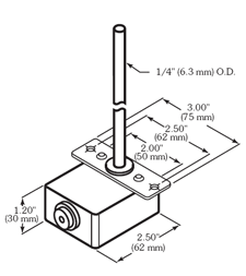 Dimensions for TE-701-A