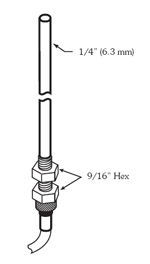 Dimensions for TE-701-C/D