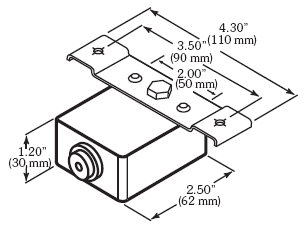 Dimensions for TE-704-B